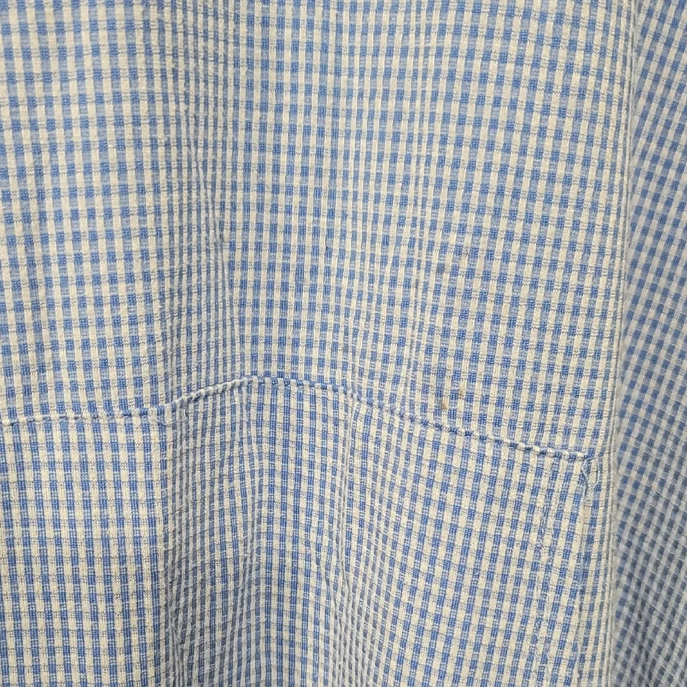 Weatherproof Vintage Blue Gingham Shirt - Picture 3 of 3